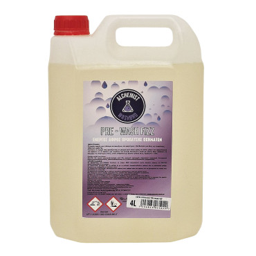 ALCHEMIST WASHBRO PRE WASH FIZZ Καθαριστικός ενεργός αφρός πρόπλυσης 4Lt