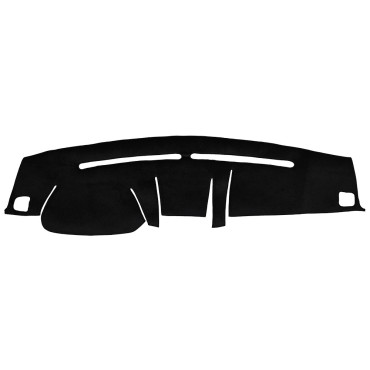 Ford Ranger 2006-2012 με όργανα στη μέση κάλυμμα ταμπλό μαύρο αλκαντάρα