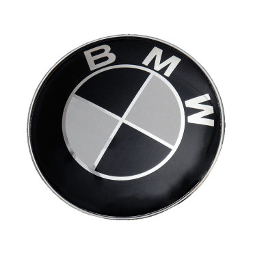 Σήμα καπό BMW 78mm μαύρο 1τμχ