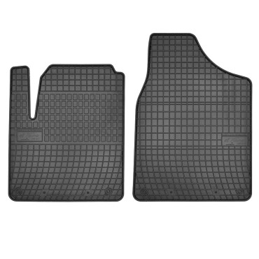 Ford Galaxy (1995-2006) / Seat Alhambra (1995-2010) / VW Sharan (1996-2010) μπροστινά λαστιχένια μαύρα πατάκια Frogum El Toro - 2τμχ