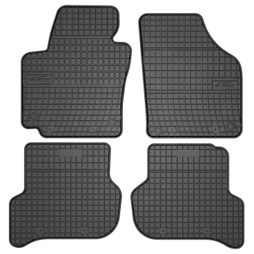 VW Golf 5 Plus / Seat Altea/Altea XL (2004-2015) λαστιχένια μαύρα πατάκια Frogum El Toro - 4τμχ