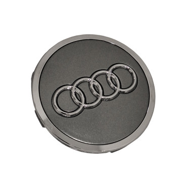 Καπάκι κέντρου ζάντας Audi γκρι 62mm (59mm εσωτ.) 1τμχ