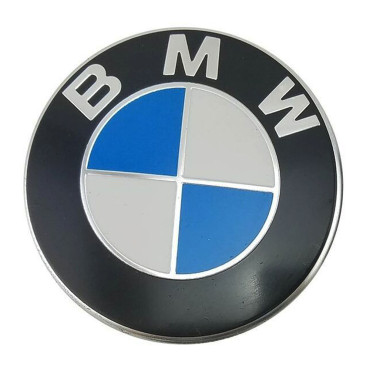 Καπάκι κέντρου ζάντας BMW μπλε 55mm 1τμχ