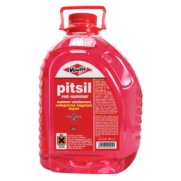 Voulis Pitsil Red Απεντομωτικό παρμπρίζ 4Lt