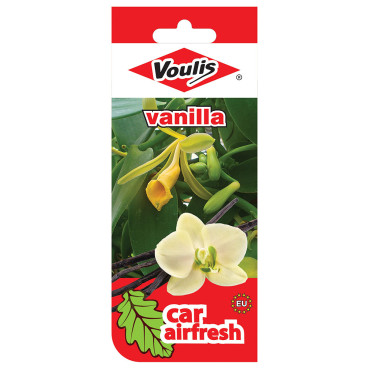 Κρεμαστό αρωματικό Voulis Vanilla