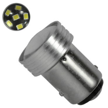 Λαμπτήρας 1157 6 SMD 2835 12v Ψυχρό 6000k GloboStar 04475