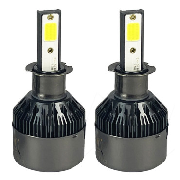 Λάμπες Led H3 C12 12/24V 36W 5500LM 6000K 2 Τμχ