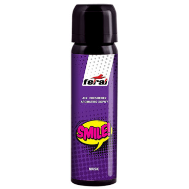 Αρωματικό Αυτοκινήτου Spray Feral Speech Collection SMILE 70ml