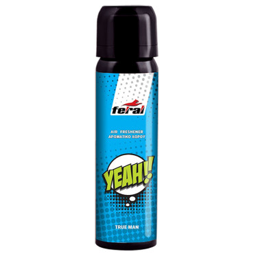 Αρωματικό Αυτοκινήτου Spray Feral Speech Collection YEAH 70ml