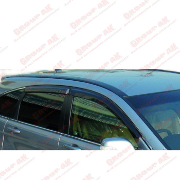 Honda CR-V III 2006-2012 ανεμοθραύστες αυτοκόλλητοι - 4τμχ. εμπρός και πίσω