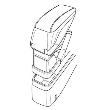 Suzuki Splash 2008+ βάση τεμπέλη Lampa - 1τμχ