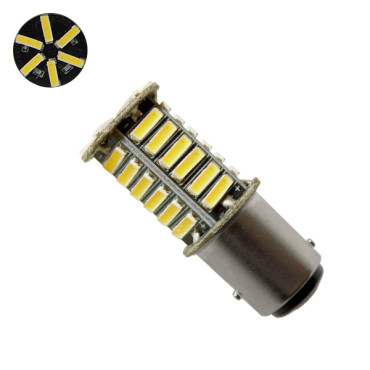 Λαμπτήρας LED 1157 36 SMD 7020 Ψυχρό Λευκό GloboStar 77379