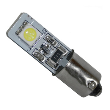 Λαμπτήρας LED Βa9s Can Bus με 2 SMD 5050 Ψυχρό Λευκό GloboStar 78340