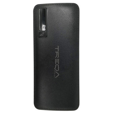 Power Bank Treqa TR-901 12800mAh με 3 θύρες USB-A και LED φως - μαύρο 1τμχ