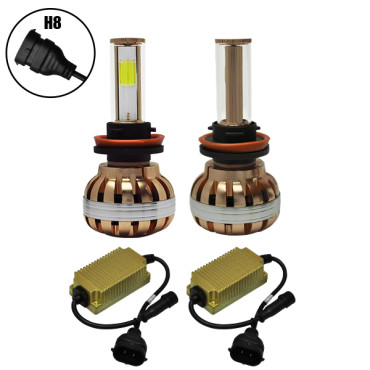 LED HID KIT H8 45 Watt 4500 Lumen 9-32 Volt DC 6000k GloboStar 99704