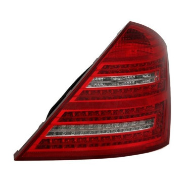 Πίσω φανάρια led για Mercedes W221 S-class (2005-2011) - facelift design με τρεχούμενο φλας - σετ 2τμχ